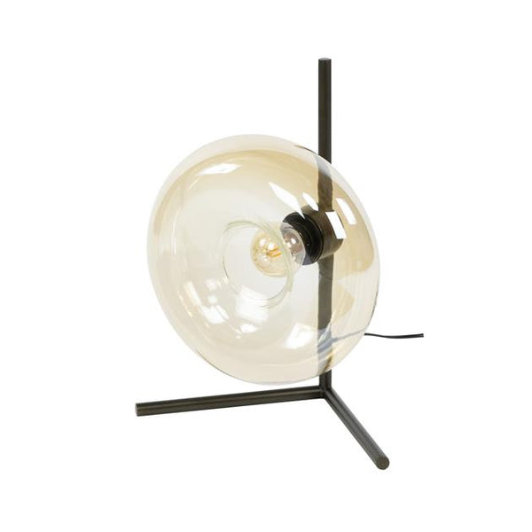 Tafellamp Soll 1-lichts / Amber glas