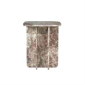The Home Style Club x By-Boo Bijzet tafel Minuit roze marmer