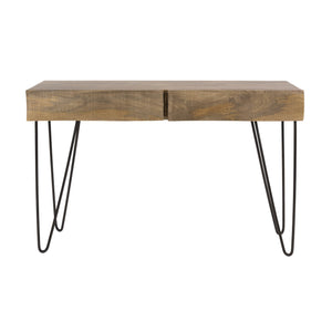 Hal-/kaptafel Ocean / Massief mango zand