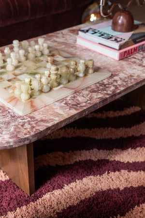 The Home Style Club x By-Boo Salontafel Haussmann Roze marmer