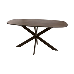 Eettafel Arhus Solid deens ovaal 150cm / Massief acacia bruin