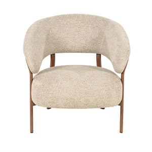 Fauteuil Sedia By-Boo - Bruine stof