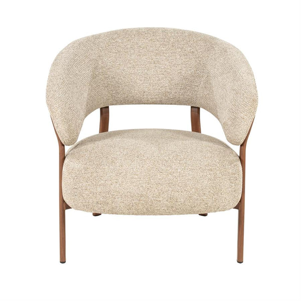 Fauteuil Sedia By-Boo - Bruine stof