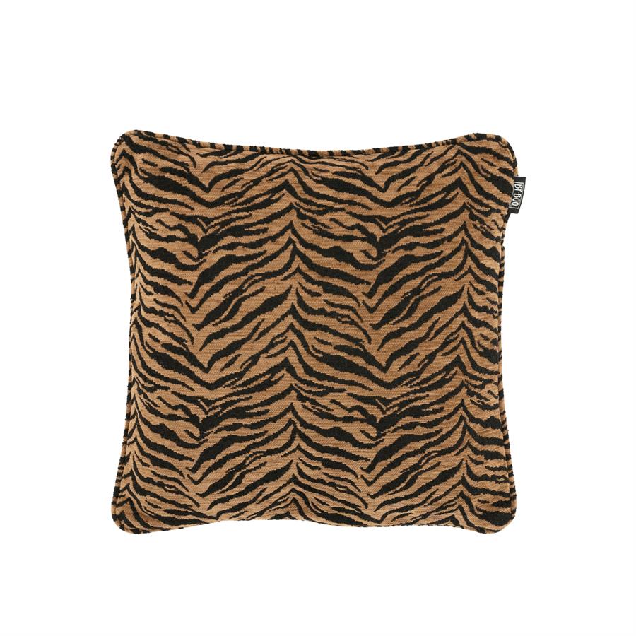 The Home Style Club x By-Boo Kussen Fauve 45x45 cm tijgerprint