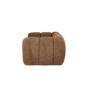 Sofa 3 zits bank Cubetto By-Boo - Nox stof bruine kleur