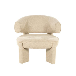 Fauteuil Phanti By-Boo - Taupe stof