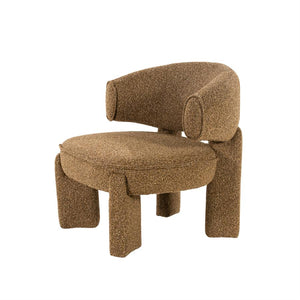 Fauteuil Phanti By-Boo - Bruine stof