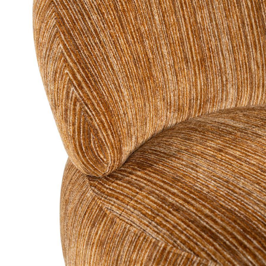 Fauteuil FineLine By-Boo - Stof mosterd kleur