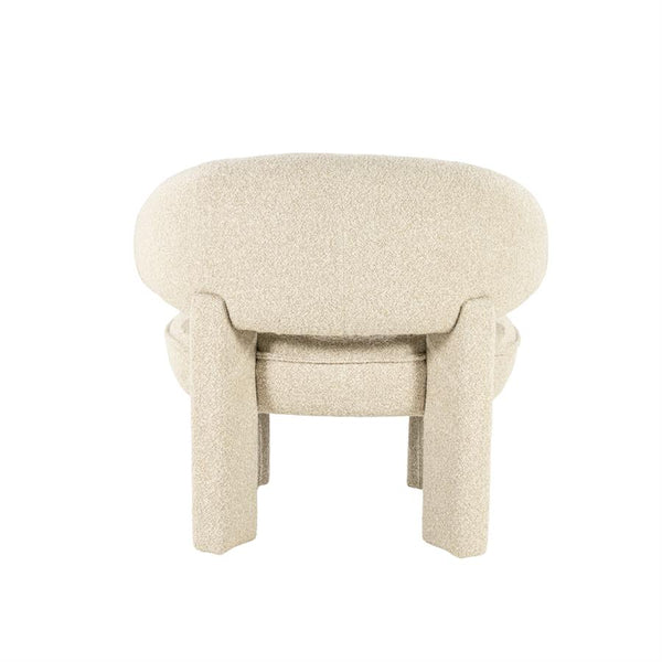 Fauteuil Phanti By-Boo - Beige stof