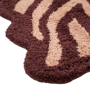 The Home Style Club x By-Boo Vloerkleed Fantaisie 290x190 Burgundy