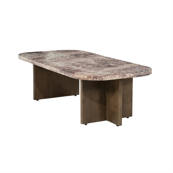 The Home Style Club x By-Boo Salontafel Haussmann Roze marmer