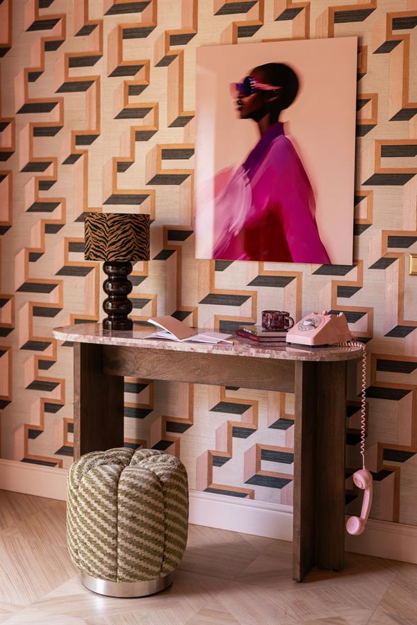 The Home Style Club x By-Boo Sidetable Haussmann Roze
