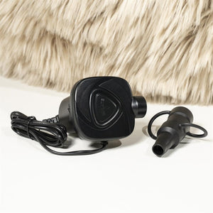Opblaasbare knuffel fauteuil/zitzak Snuzzle By-Boo - Taupe