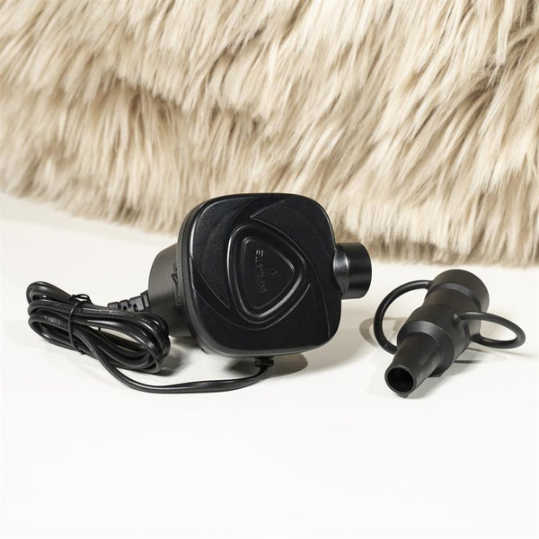 Opblaasbare knuffel fauteuil/zitzak Snuzzle By-Boo - Taupe