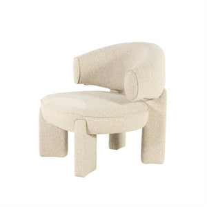 Fauteuil Phanti By-Boo - Beige stof