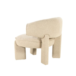 Fauteuil Phanti By-Boo - Taupe stof