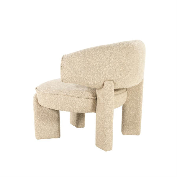 Fauteuil Phanti By-Boo - Taupe stof