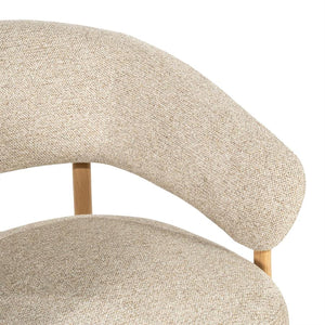 Fauteuil Sedia By-Boo - Natural stof
