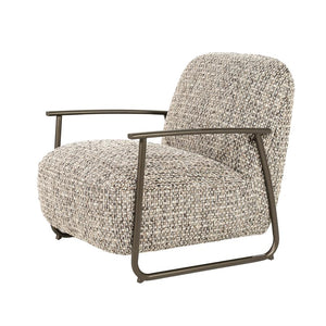 Fauteuil Norel Eleonora - Vive stof taupe