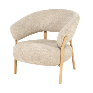 Fauteuil Sedia By-Boo - Natural stof