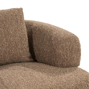 Fauteuil Bruno Eleonora - Koda stof bruin