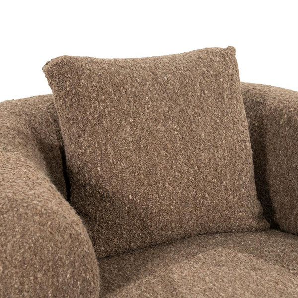 Fauteuil Bruno Eleonora - Koda stof bruin