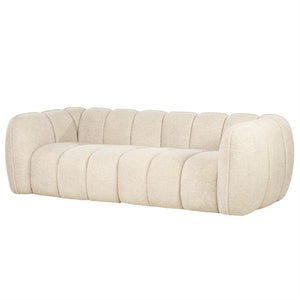 Sofa 3 zits bank Cubetto By-Boo - Nox stof taupe kleur