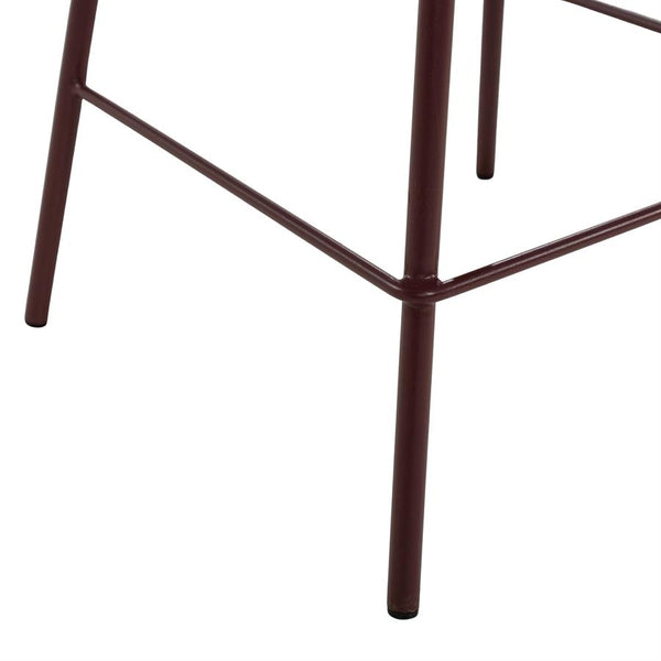 The Home Style Club x By-Boo Barstoel Belle Vie Burgundy