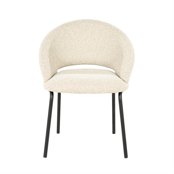 Eetkamerstoel Nido By-Boo - Stof cloud beige