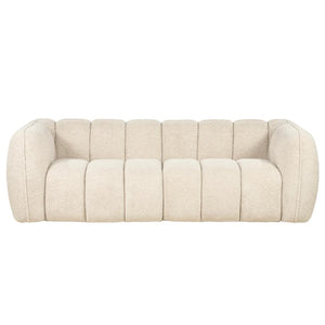 Sofa 3 zits bank Cubetto By-Boo - Nox stof taupe kleur
