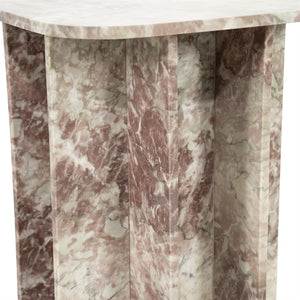 The Home Style Club x By-Boo Bijzet tafel Minuit roze marmer