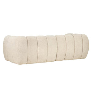 Sofa 3 zits bank Cubetto By-Boo - Nox stof taupe kleur