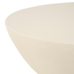 Salontafel Canto By-Boo large Ø80 - Taupe ijzer