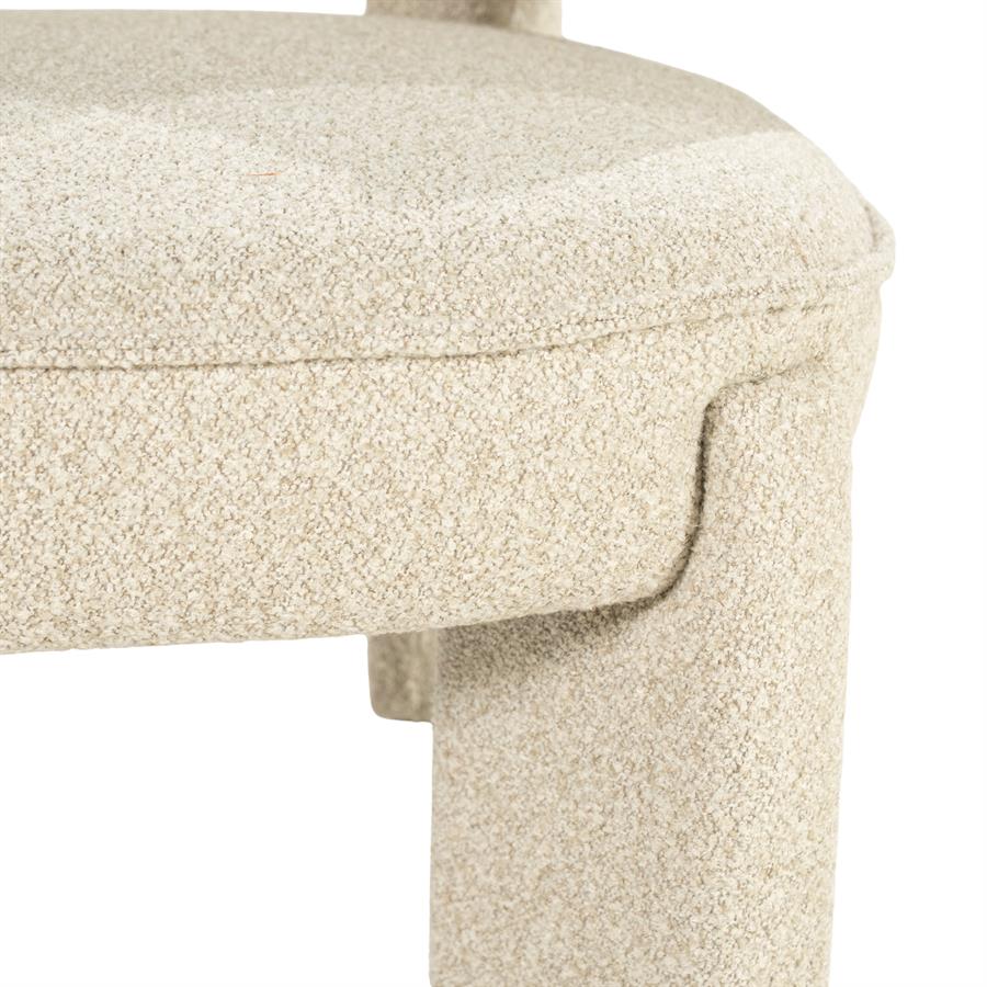 Fauteuil Phanti By-Boo - Beige stof