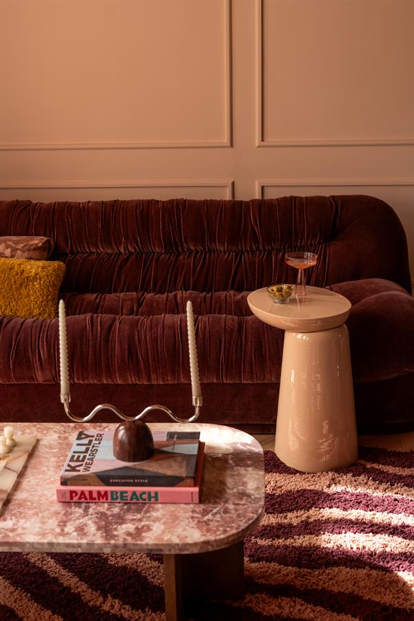 The Home Style Club x By-Boo bijzet tafel Muse - Oud roze