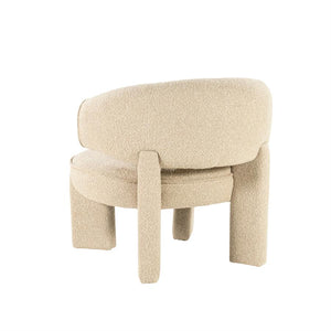 Fauteuil Phanti By-Boo - Taupe stof