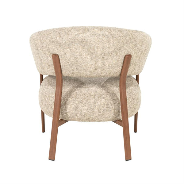 Fauteuil Sedia By-Boo - Bruine stof