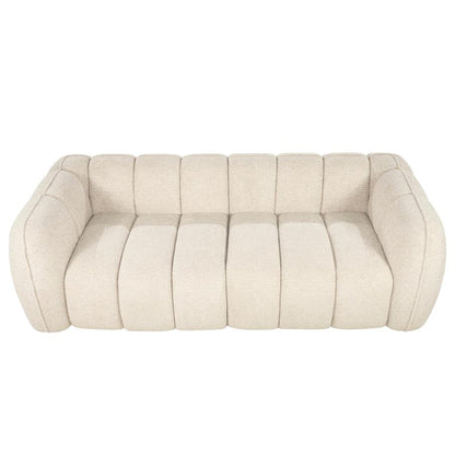 Sofa 3 zits bank Cubetto By-Boo - Nox stof taupe kleur