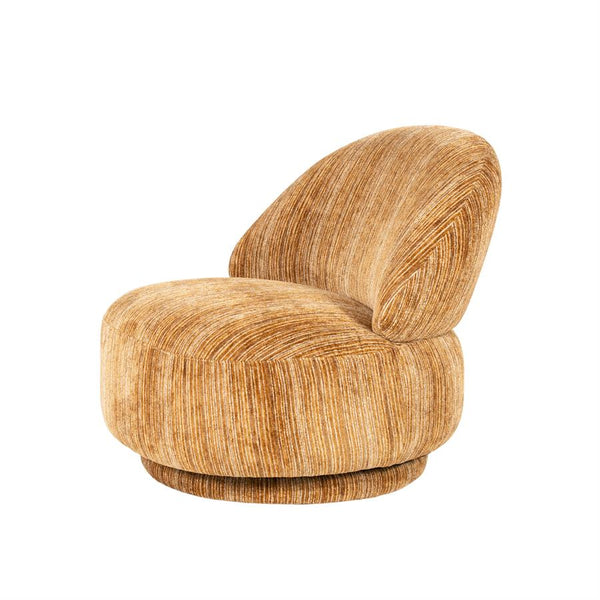 Fauteuil FineLine By-Boo - Stof mosterd kleur