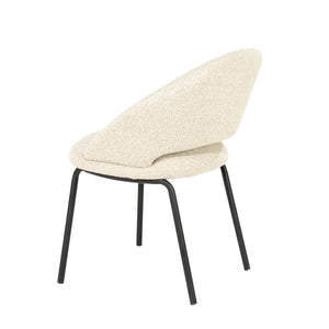 Eetkamerstoel Nido By-Boo - Stof cloud beige