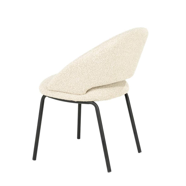 Eetkamerstoel Nido By-Boo - Stof cloud beige