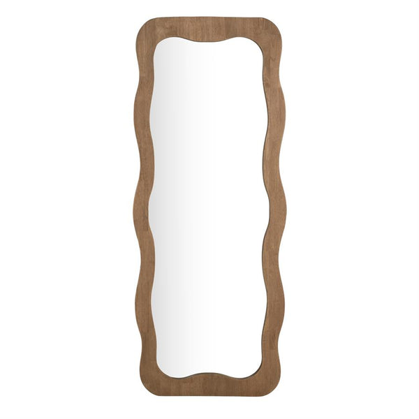 The Home Style Club x By-Boo spiegel Mira natuurlijk hout 180 cm