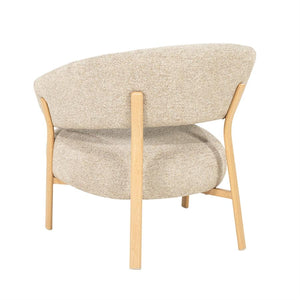 Fauteuil Sedia By-Boo - Natural stof