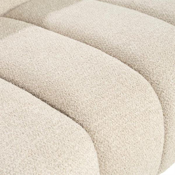 Sofa 3 zits bank Cubetto By-Boo - Nox stof taupe kleur