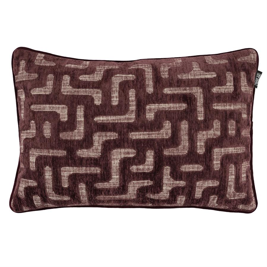 The Home Style Club x By-Boo Kussen Vie Douce Burgundy