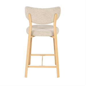 Barstoel Sedia By Boo -  natural stof zithoogte 65 cm