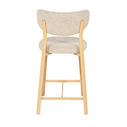Barstoel Sedia By Boo -  natural stof zithoogte 65 cm