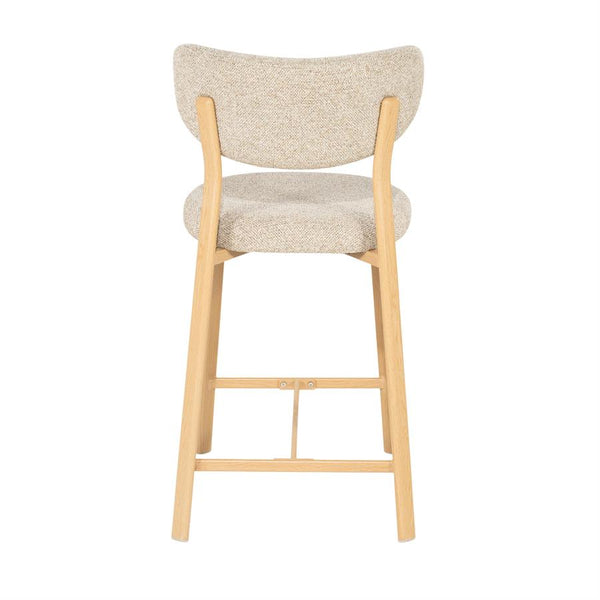 Barstoel Sedia By Boo -  natural stof zithoogte 65 cm