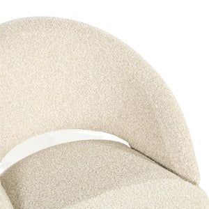 Eetkamerstoel Nido By-Boo - Stof cloud beige