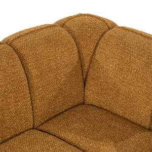 Sofa 3 zits bank Cubetto By-Boo - Nox stof mosterd kleur